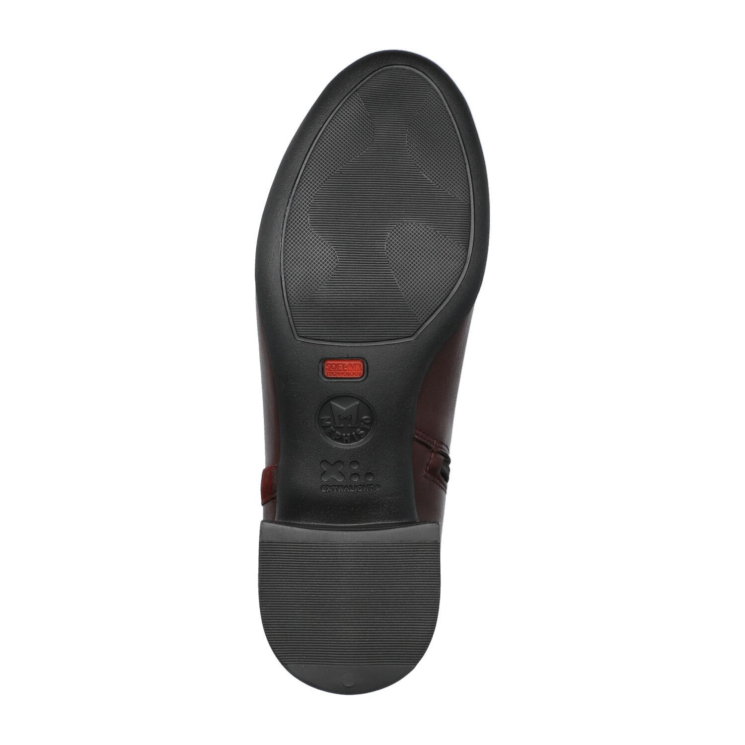 bottines femme modèle Zina bordeaux - Mephisto